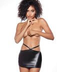 Kitten Angel Blush Open Back Mini Skirt