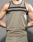 Andrew Christian Phys Ed Varsity Tank