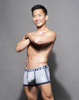 Andrew Christian Phys Ed Varsity Boxer with Almost Naked