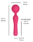 Swan Sceptre Wand Magenta