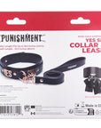Punishment Rose Gold Yes Sir Collar & Leash