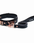 Punishment Rose Gold Yes Sir Collar & Leash