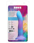 Rave Addiction 8 Inch Purple and Blue Silicone Dildo