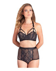 Bra & High Waisted Brief Set