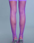 Nylon Fishnet Thigh Highs