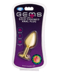 Cloud 9 Novelties Gems Gold Anal Plug