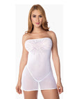 Candyland Crystal Mesh Contour Dress