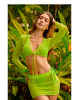 Candyland Crystal Mesh Shrug Set
