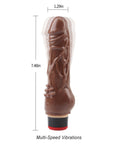 Chisa 7.8 Inch Vibrating Dildo