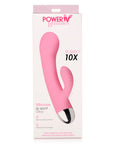 Power Bunnies Bubbly 10X Dual Stimulation Rabbit