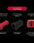 CockBlock Frot Dual Penetration Block For 2 Cocks
