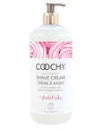 Coochy Shave Cream Frosted Cake