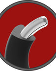 Kink - Silicone-Covered Metal Cock Ring - 50mm