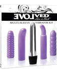 Evolved Novelties Multi-Sleeve Vibrator Kit