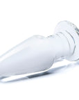 3.5 Inch Glass Butt Plug