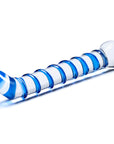 Mr. Swirly 6.5 Inch G-Spot Glass Dildo