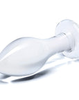 4 Inch Classic Glass Butt Plug