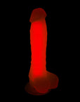 Glow Rave Silicone Glow-In-The-Dark Dildo