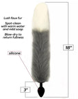 Foxy Silicone Fox Tail Butt Plug