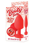 The 9's Booty Talk Silicone Butt Plug The Tongue