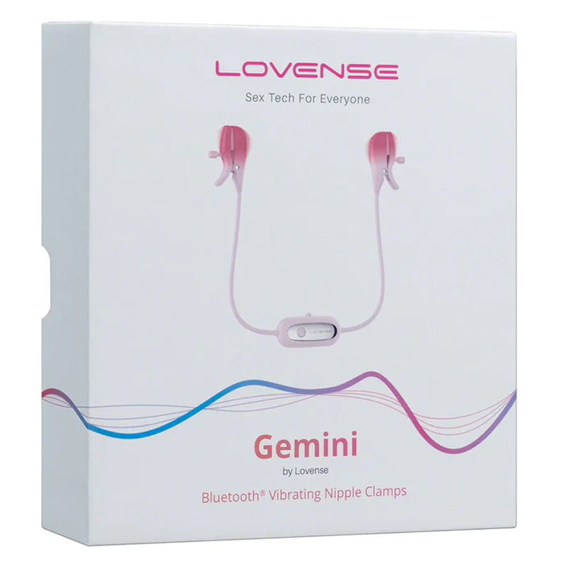 Gemini Bluetooth Vibrating Nipple Clamps