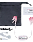 Gemini Bluetooth Vibrating Nipple Clamps