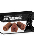 3 Pack Of Masturbators