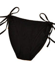 Wilderness Dreams Black String Bikini Bottom