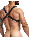 Dngeon Harness Belts Cross