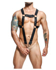 DNGEON Cross Cockring Harness by MOB