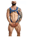 DNGEON Cross Cockring Harness by MOB