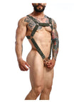 DNGEON Cross Cockring Harness by MOB