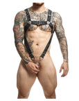 DNGEON Cross Cockring Harness by MOB