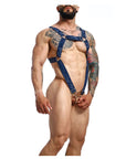 DNGEON Cross Cockring Harness by MOB