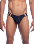 MOB Men's Lace Pouch Thong