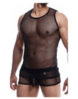 MOB Fishnet Tank Top