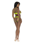 Strap Tease Bra And Crotchless Panty Set