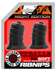 Oxballs Ribnibs Curved Springy Ribbed Nipsuckers