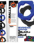 Oxballs Gearheads 5-Pack Spinner Rings