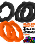 Oxballs Gearheads 5-Pack Spinner Rings