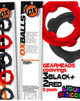 Oxballs Gearheads 5-Pack Spinner Rings