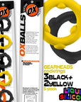 Oxballs Gearheads 5-Pack Spinner Rings