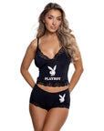 Playboy Cheeky Bunny Two-Piece Lounge Cami Set