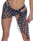 Playboy Aqua Bunny Sarong