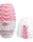 Pretty Love Double-Sided Bring Joy to Life Egg Male Masturbator - Passionate