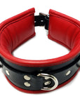 Rouge Garments Leather 3 D-Ring Padded Collar