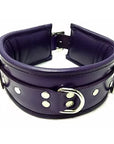 Rouge Garments Padded Leather Collar Cuffs