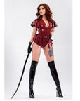 Rouge Leather Devil Tail Whip