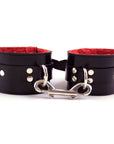 Rouge Garments Leather Fur Ankle Cuffs