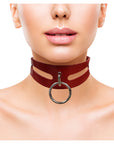 Rouge Garments Leather Fashion Collar